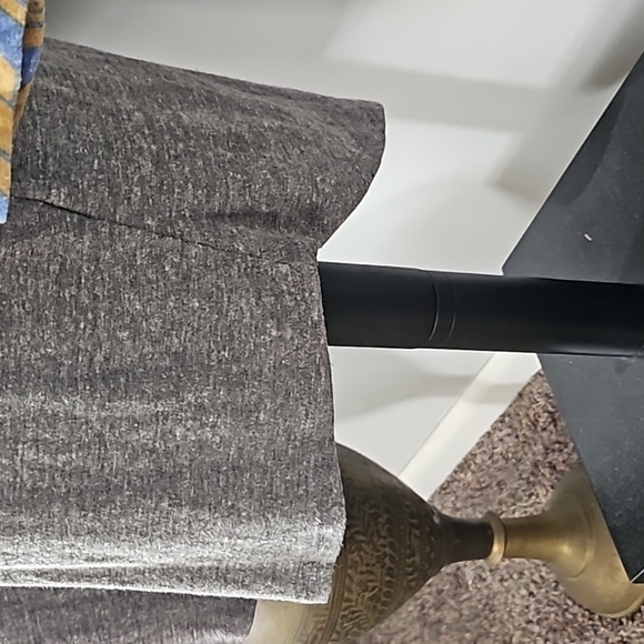 LuLaRoe Randy Gray Body with Blue and Gold Arrow 3/4 Length Sleeves Baseball Tee - Picture 8 of 14